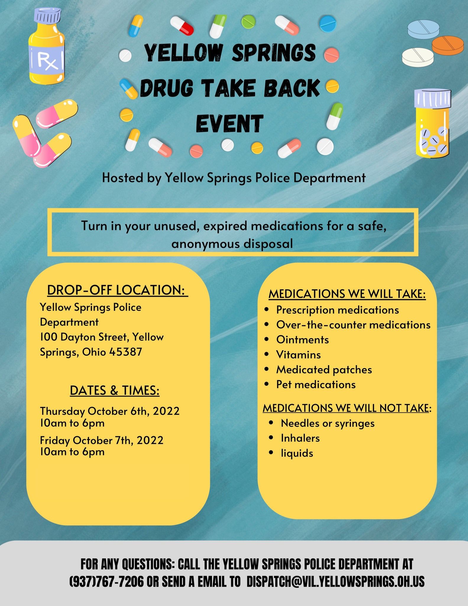 Yellow Springs Take Back Event