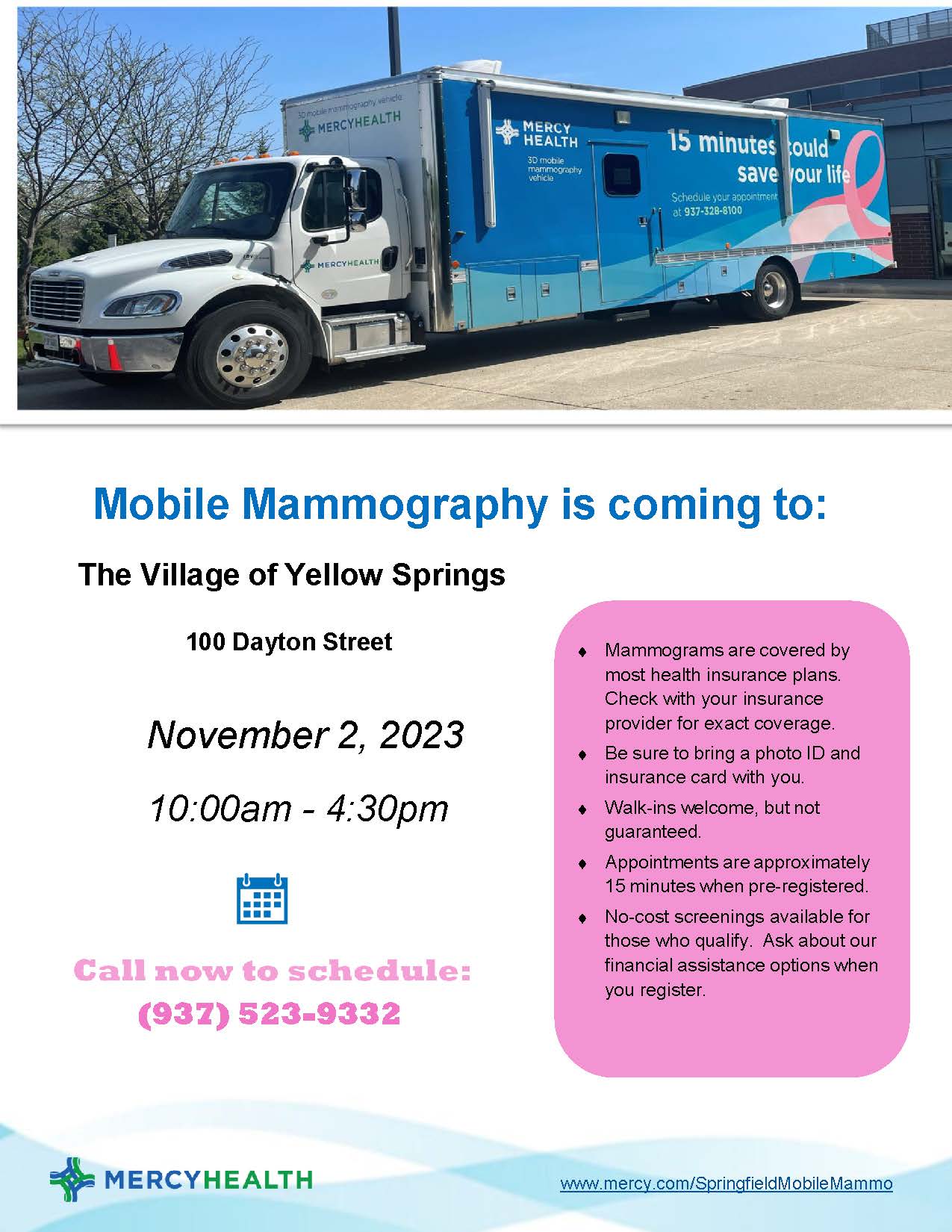 November Mammograms