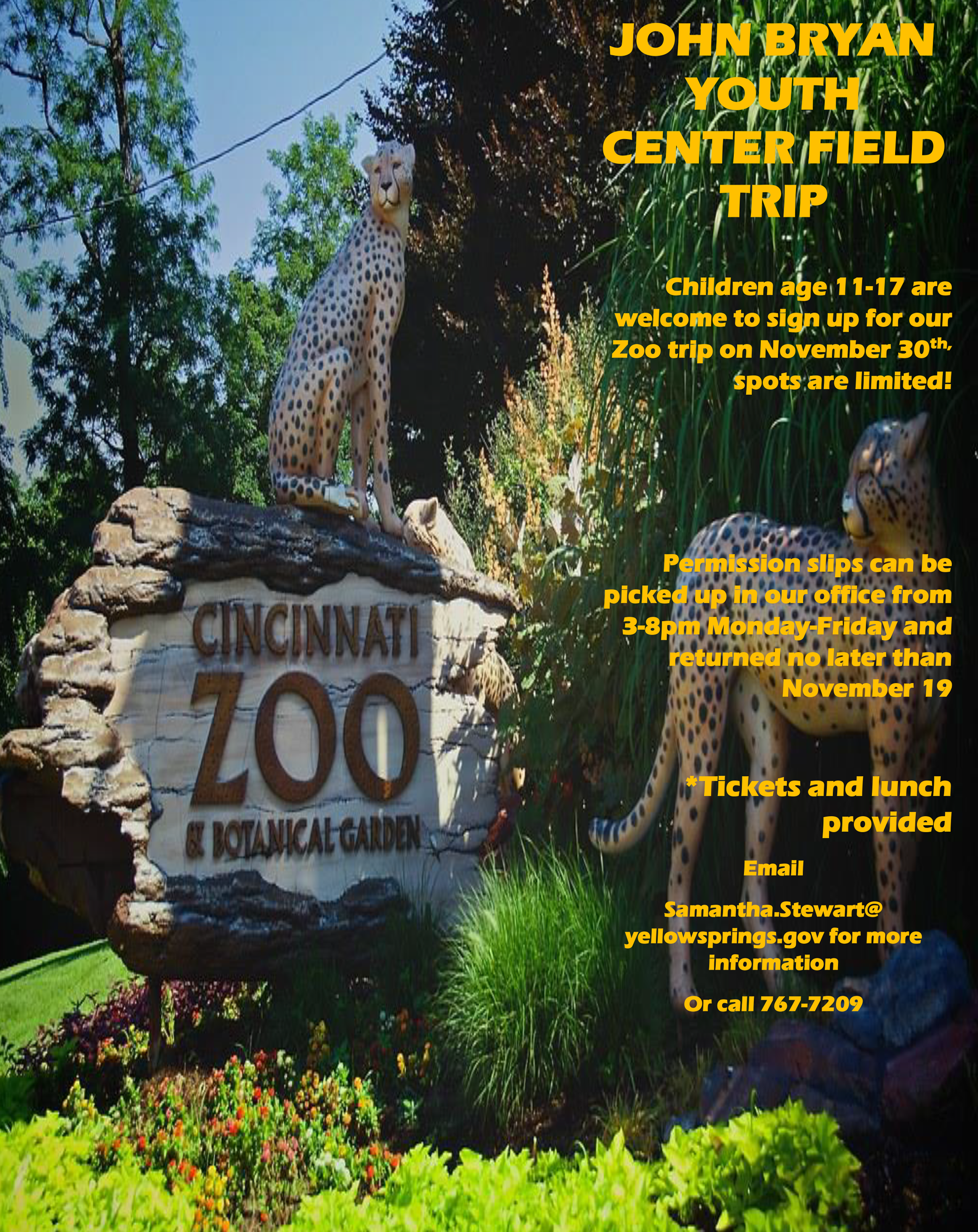 Cincinnati Zoo Field Trip