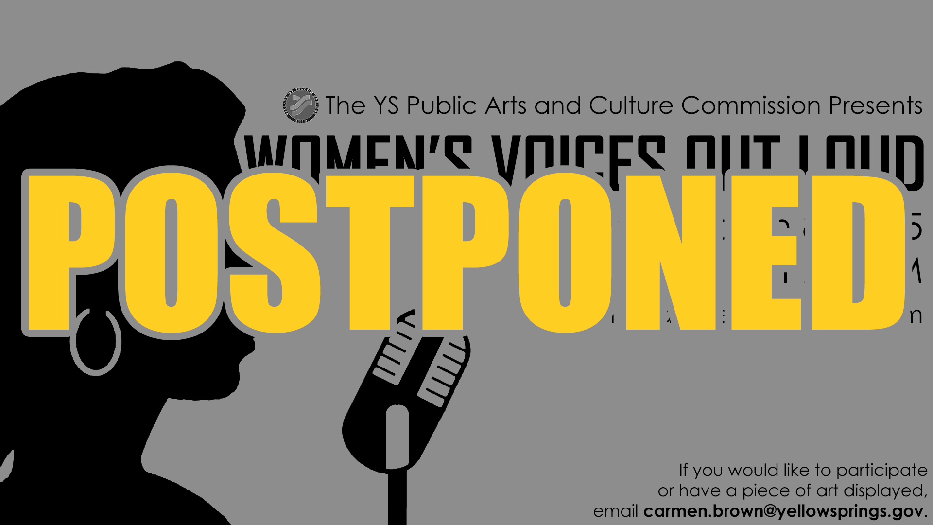 WVOL POSTPONED