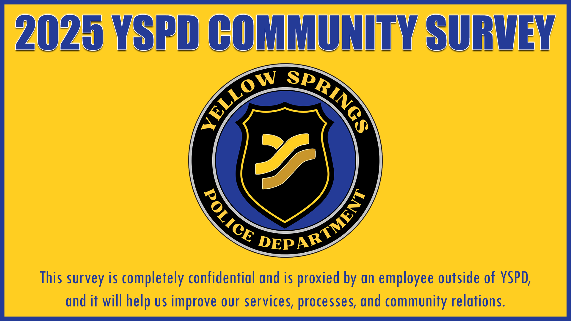 2025 YSPD Community Survey