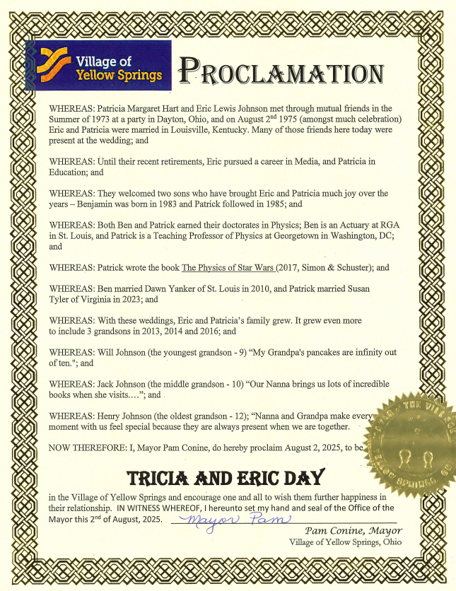 Tricia and Eric Day