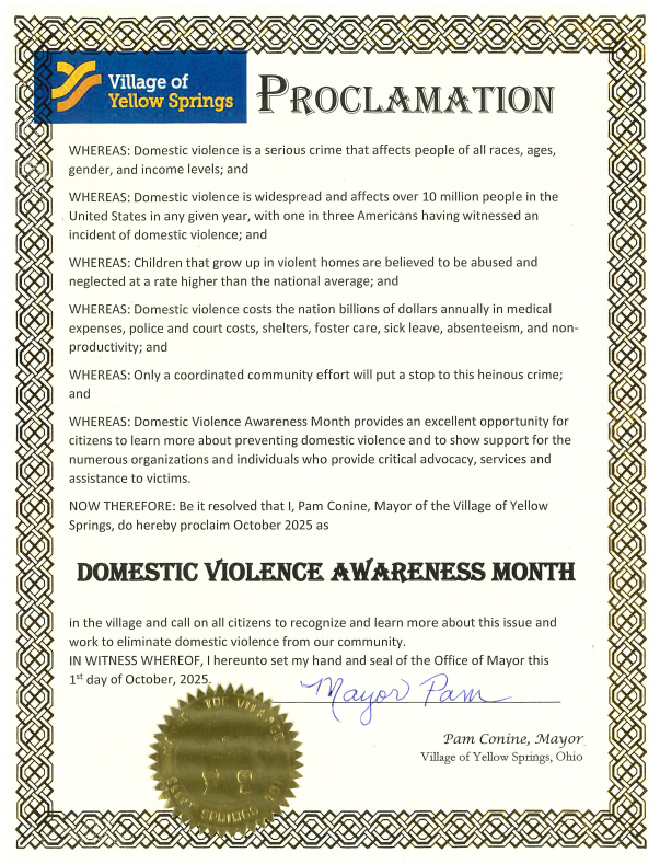 Domestic Violence Awareness Month