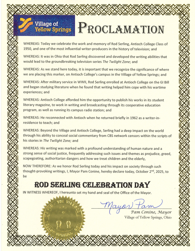 Rod Serling Day
