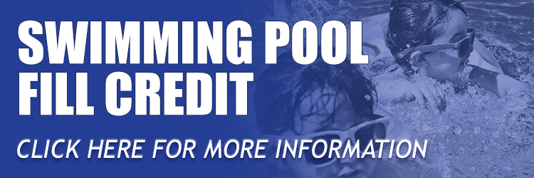 Swimming Pool Fill Credit